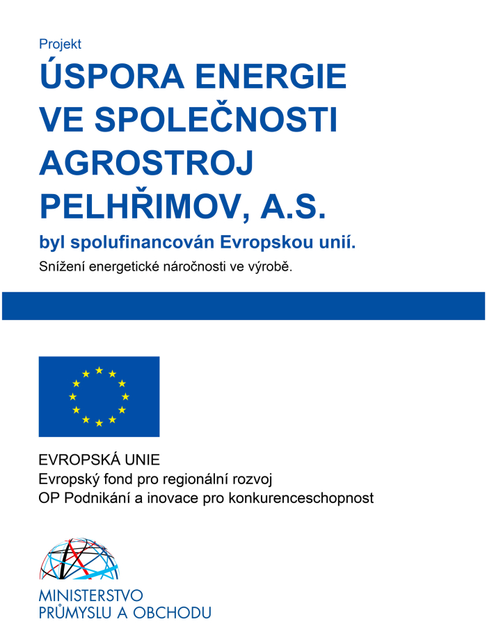 Úspora energie za finanční podpory Evropské unie